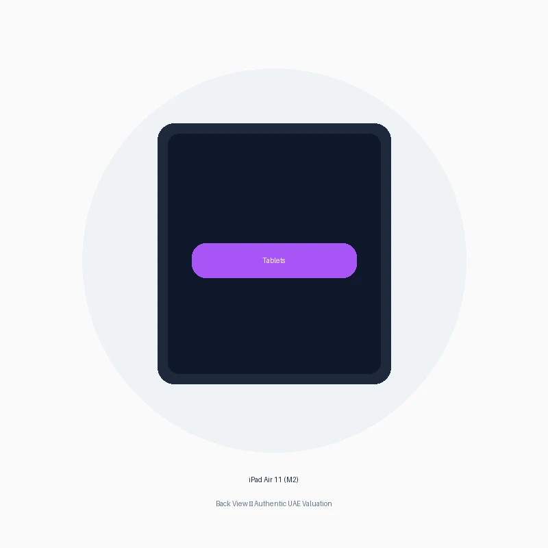 iPad Air 13 M2 Back